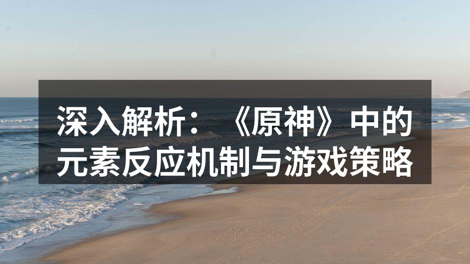 探索元素反应的奥秘
